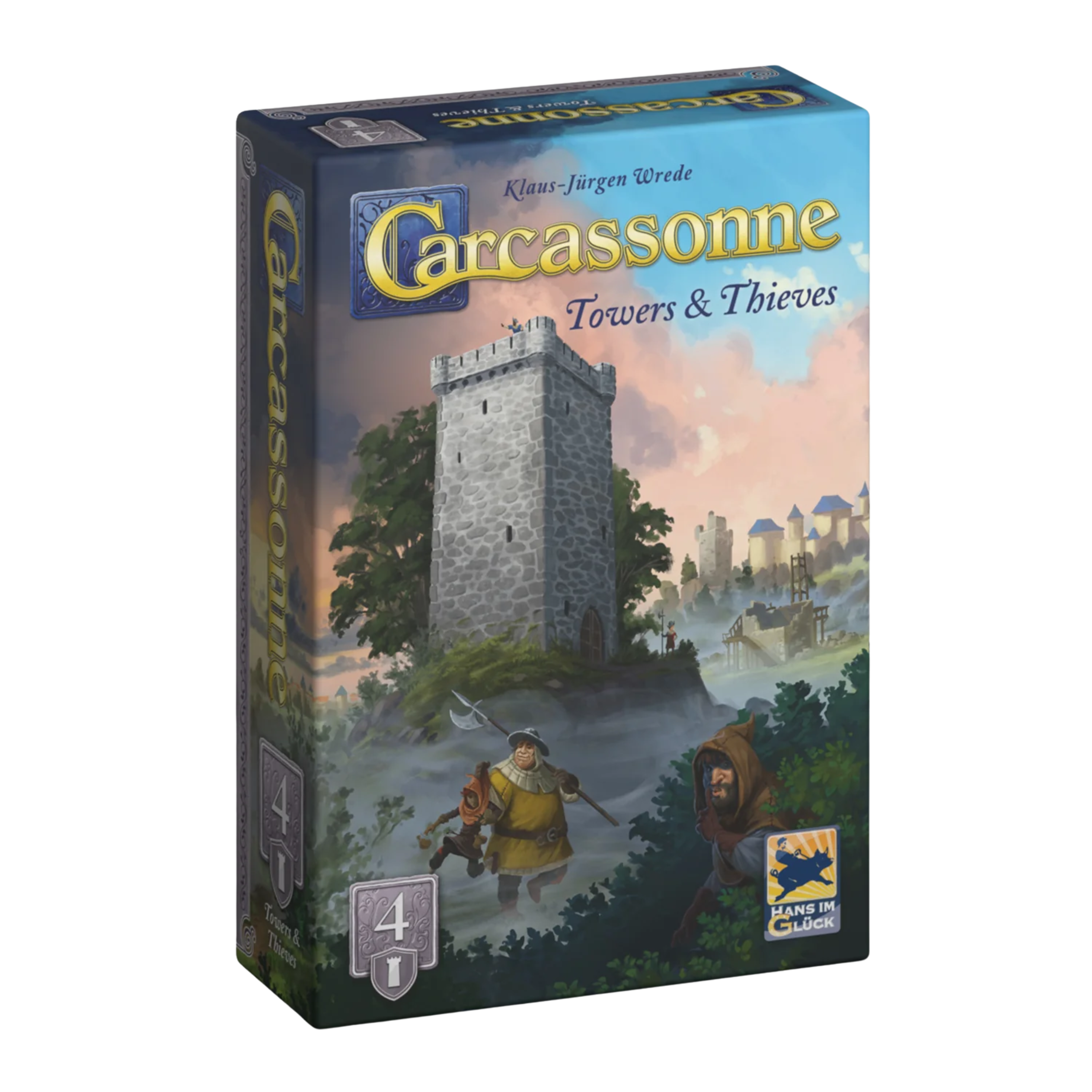 Carcassonne Exp 4: Towers and Thieves (2025 Refresh)